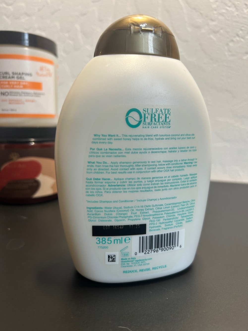 NWT Coconut Curls Shampoo, Conditioner, Cowash, and Shaping Cream Gel Set - Picture 3 of 11